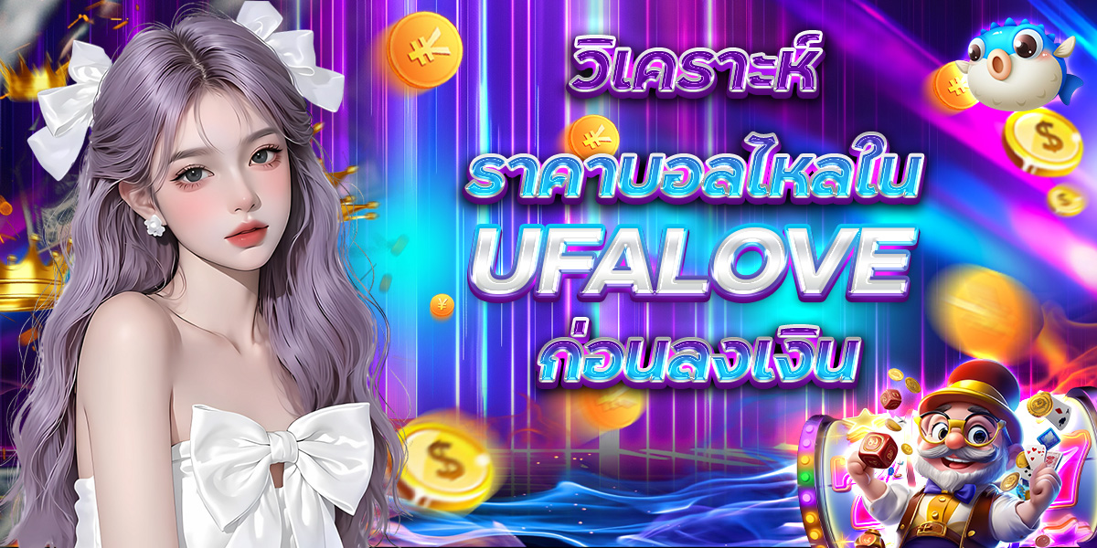 วิเคราะห์ราคาบอลไหลใน UFALOVE ก่อนลงเงิน