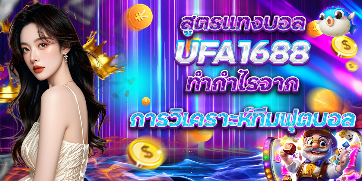 สูตรแทงบอล UFA1688 ทำกำไรจากการวิเคราะห์ทีมฟุตบอล