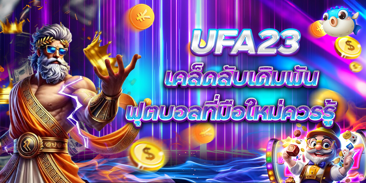 UFA23 เคล็ดลับเดิมพัน ฟุตบอลที่มือใหม่ควรรู้