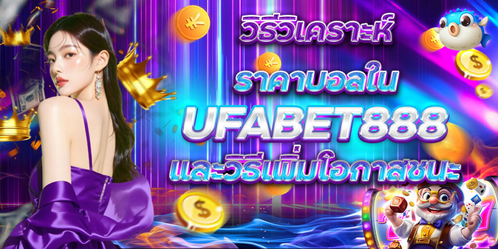 วิธีวิเคราะห์ราคาบอลใน UFABET888 เพื่อทำกำไรสูงสุด