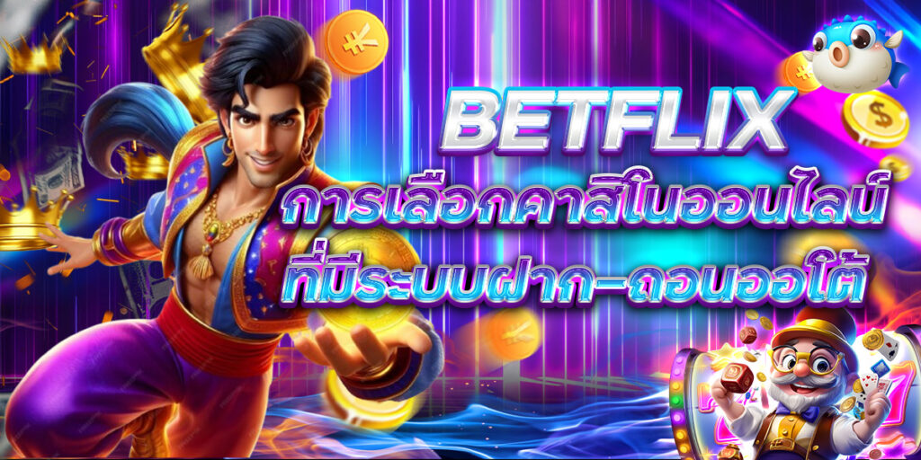 BETFLIX การเลือกคาสิโนออนไลน์ ที่มีระบบฝาก-ถอนออโต้